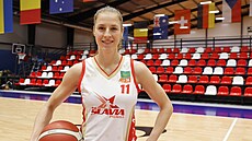 Nová posila basketbalistek Slavie Praha Kateina Suchanová, rozená Elhotová