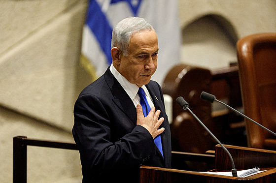 Staronový izraelský premiér Benjamin Netanjahu (29. prosince 2022)