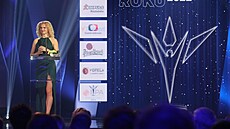 Kateina Siniaková na vyhláení ankety Sportovec roku.