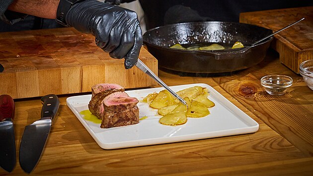Chateaubriand steak s hrukovou omkou