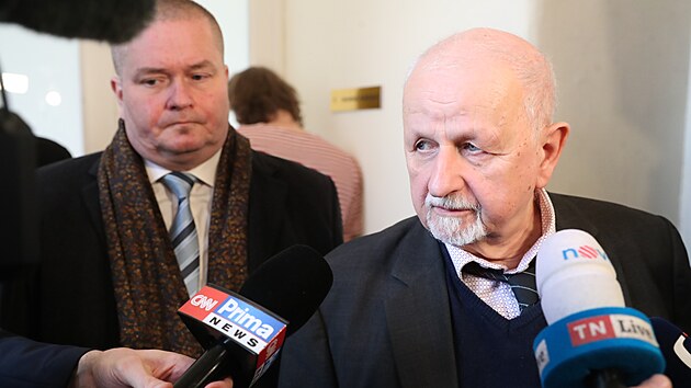 Pražský městský soud zprostil Andreje Babiše i Janu Nagyovou nepravomocně obžaloby v kauze Čapí hnízdo, která se týká padesátimilionové dotace na stavbu kongresového areálu ve středních Čechách. Na snímku Eduard Bruna. (9. ledna 2023)