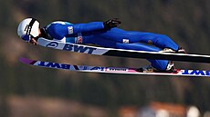 Roman Koudelka ve druhém závod Turné ty mstk v Garmisch-Partenkirchenu.