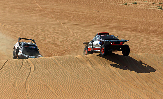 Mattias Ekström v desáté etap Rallye Dakar