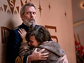 Hugh Laurie a Rebecca Front