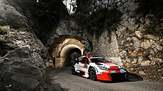 Sébastien Ogier v první etapě Rallye Monte Carlo. Sébastien Ogier v první etapě Rallye Monte Carlo.