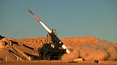 Systém protivzduné obrany SPYDER od izraelské spolenosti Rafael.