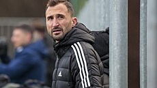 Petr Jiráček na tréninku zlínských fotbalistů. Petr Jiráček na tréninku zlínských fotbalistů.