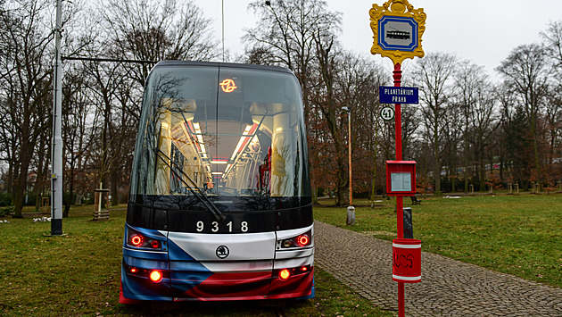 V Praze jezdí tramvaj k 30. výroí samostatné eské republiky.