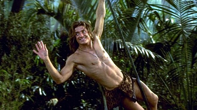 Brendan Fraser ve filmu Kr&aacute;l džungle (1997)