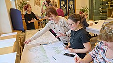 Slovácké muzeum pořádalo modrotiskový workshop potřetí a poptávka byla vždy... Slovácké muzeum pořádalo modrotiskový workshop potřetí a poptávka byla vždy...
