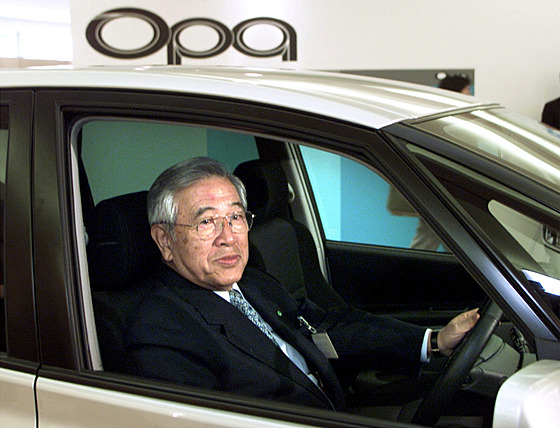 oiiró Tojoda, syn zakladatele automobilky Toyota