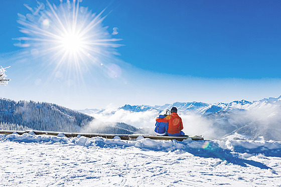 Oblast Ski amadé patí k tm nejkrásnjím místm pro zimní záitky.