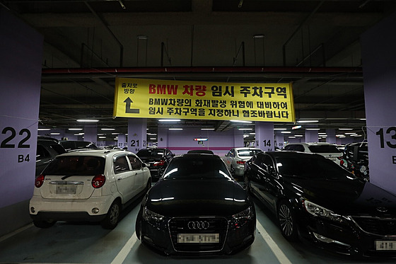 Parkovit v jihokorejském Soulu (6. srpna 2018)