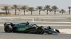 Fernando Alonso zail v Bahrajnu velmi zdailé ti dny test formule 1.