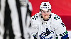 Jake Virtanen v dresu Vancouver Canucks