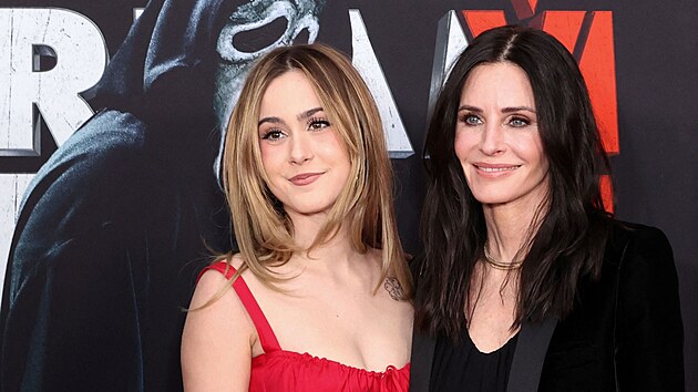 Coco Arquette a Courteney Coxov&aacute; (New York, 6. března 2023)