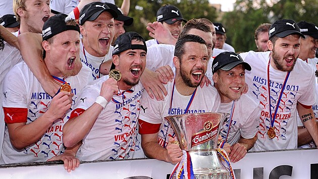 Petr Trapp z&iacute;skal v roce 2011 s Viktori&iacute; Plzeň titul.