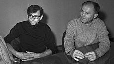 Jií Menzel a Bohumil Hrabal (1966)
