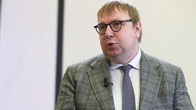 Poslanec Aleš Juchelka ve volebním štábu Andreje Babiše v Praze na Chodově. (28. ledna 2023)