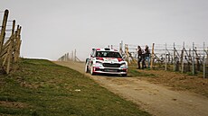 Jan Kopecký s novou rallyovou kodou Fabia RS Rally2 v barvách AGROTEC koda...