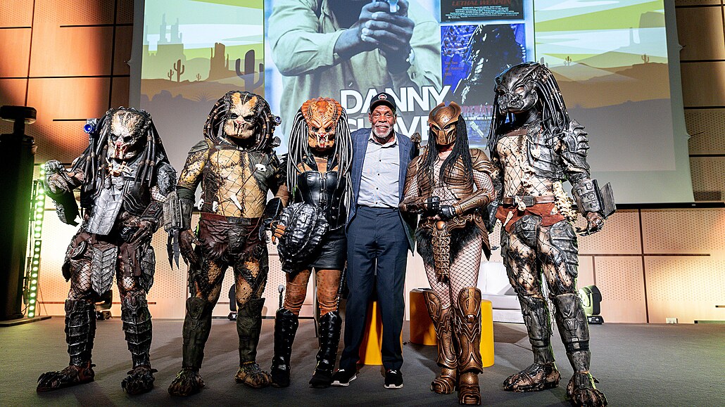 Herec Danny Glover na Comic Conu 2023