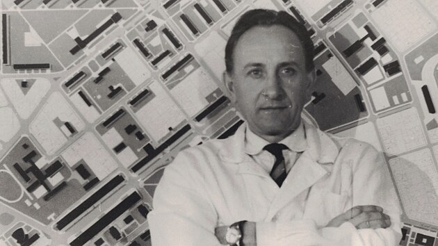Architekt Jan Zídka, který se v druhé polovině 20. století podílel na podobě Hradce Králové.