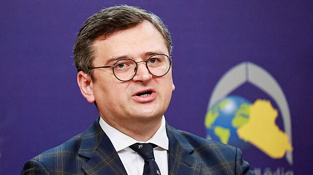 Ukrajinsk ministr zahrani Dmytro Kuleba (17. dubna 2023)