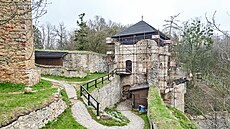 Zícenina hradu Lukov (duben 2023)