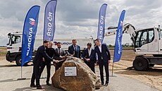 Na Olomoucku byla slavnostn zahájena stavba úseku dálnice D55 mezi Olomoucí a...