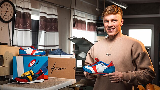 Vclav Stank, majitel obuvnick firmy Vasky (14. bezna 2023)