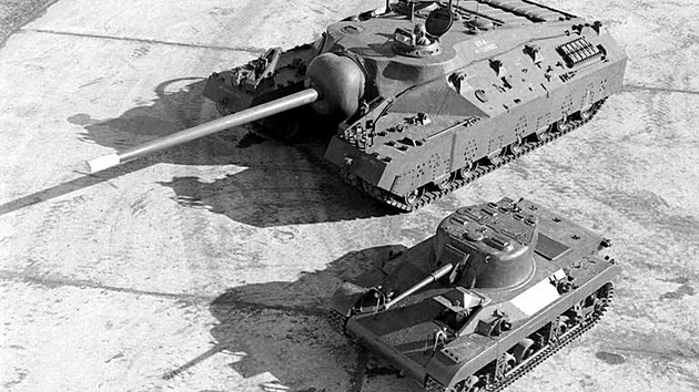Americk supertk tank T28