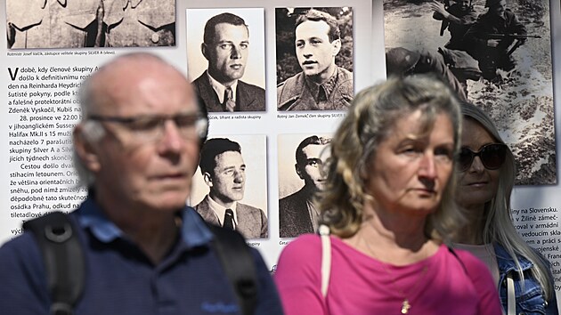 Pietn akt pi pleitosti 81. vro atenttu na Reinharda Heydricha. (27. kvtna 2023)
