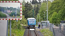 U vlakové zastávky v Prosei vznikne spolený pejezd vlaku a tramvaje.