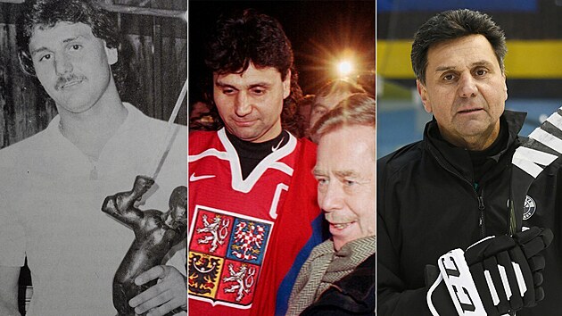 Zleva Vladimír Růžička v sezoně 1985/86, návrat z Nagana 1998 a na tréninku... Zleva Vladimír Růžička v sezoně 1985/86, návrat z Nagana 1998 a na tréninku...