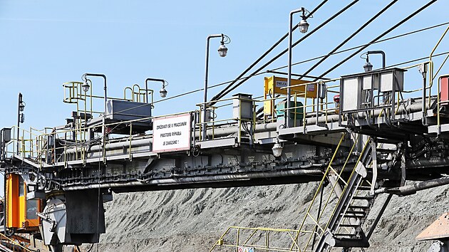 Lom Jiří společnosti Sokolovská uhelná