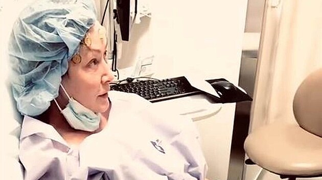 Shannen Doherty ped operac mozku na snmku z ledna 2023