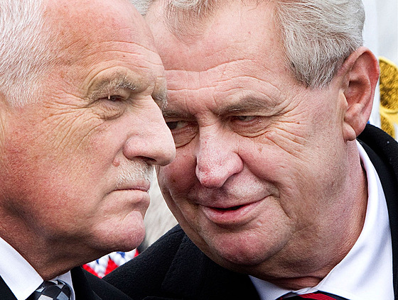 Prezident Milo Zeman a jeho pedchdce Václav Klaus se zúastní svatovavinecké pouti na Snku.