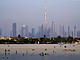 Koupání s dubajským panoramatem (5. 7. 2023)