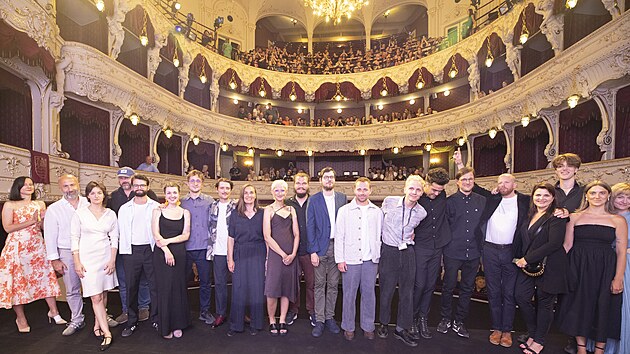 Slavnostní premiéra filmu Brutální vedro v karlovarském divadle (4. července 2023)