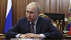 Ruský prezident Vladimir Putin na snímku z 30. ervna 2023