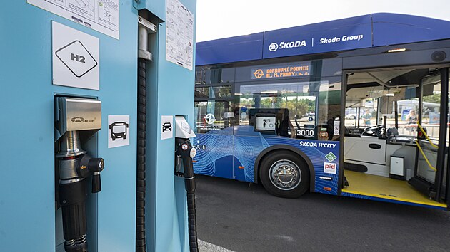 Vodíkový autobus Škoda H’City cestující v následujících dvou letech poveze na lince číslo 170 z Jižního Města na Barrandov.