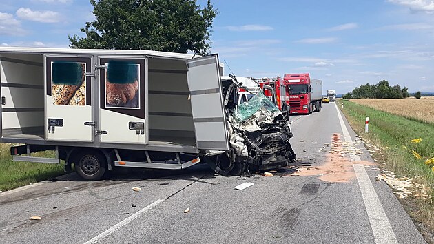 Tragická nehoda se stala nedaleko Třeboně na hlavním tahu ve směru na Lišov a České Budějovice.