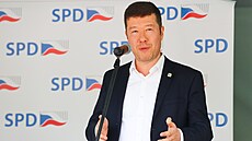 Opoziní hnutí SPD podle Tomia Okamury (SPD) nebude respektovat migraní pakt...