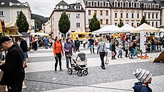 Sousedský festival Jesnní oiví znovu záijový Jeseník. Snímek je z minulého...