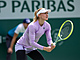 Blorusk tenistka Aljaksandra Sasnoviov na turnaji WTA ve Varav.
