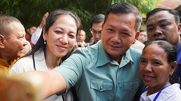 Syn kambodskho premira a budouc vldce zem Hun Manet (23. ervence 2023)