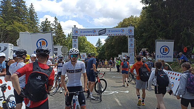 Na trati dvacáté etapy Tour de France 2023