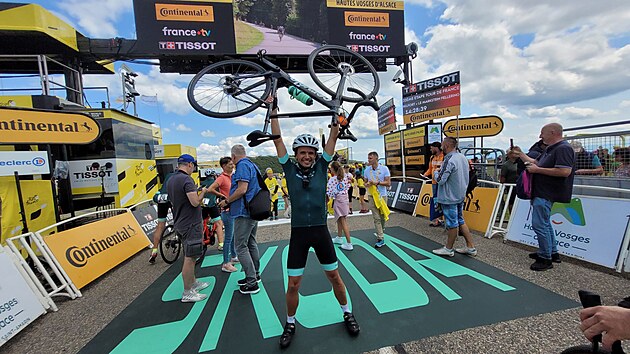 Na trati dvacáté etapy Tour de France 2023