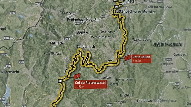 Posledních čtyřicet kilometrů dvacáté etapy Tour de France 2023