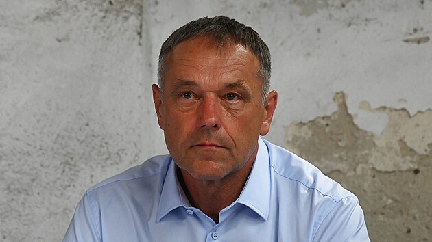 Šéf sportovního úseku Luděk Mikloško na předsezonní tiskové konferencí Baníku Ostrava.